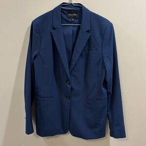 Banana Republic Long & Lean Blazer Washable Italian Wool